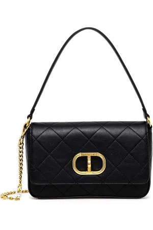 Twin-Set Bolsa crossbody con placa del logo