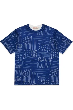 Marni Playera con estampado gráfico