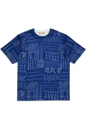 Marni Playera con estampado gráfico