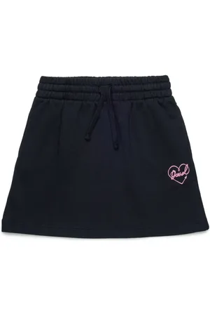 Diesel Falda corta con logo bordado