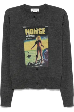 MONSE Cárdigan con estampado Lady