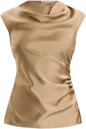 Hervé Léger Blusa satinada