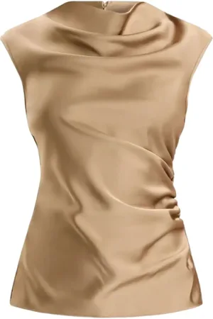 Hervé Léger Blusa satinada