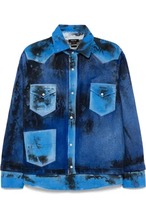 AVANT TOI Sobrecamisa con estampado abstracto