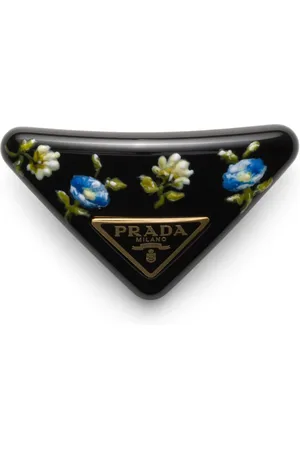 Prada Clip para el cabello con estampado floral