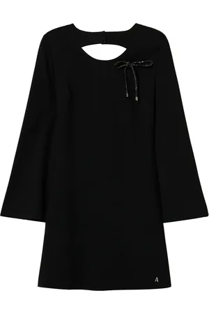 Twin-Set Vestido corto con broche de strass