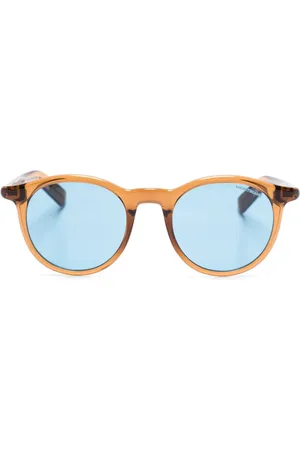 Montblanc Lentes de sol con armazón redonda