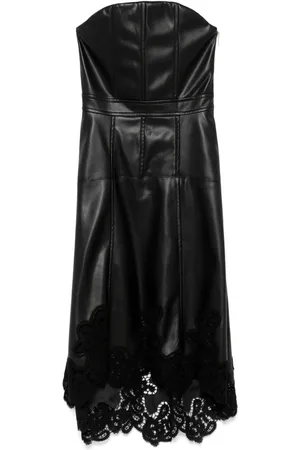 Ermanno Firenze Vestido con detalle de encaje