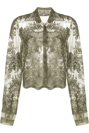 ERMANNO SCERVINO Camisa de encaje