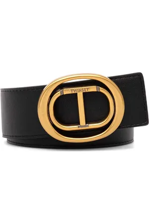 Twin-Set Cinturón con logo en la hebilla