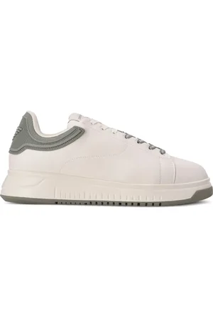 Emporio Armani Tenis bajos con logo en relieve