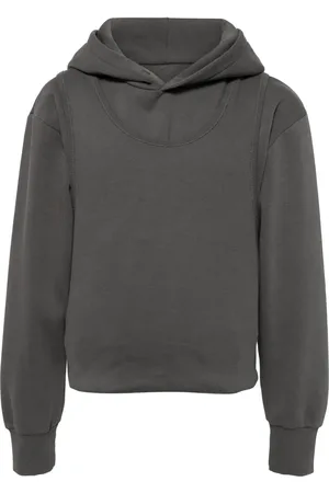Maison Margiela Hoodie con detalle de parche
