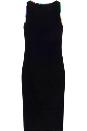 Puccini Vestido con cuello barco