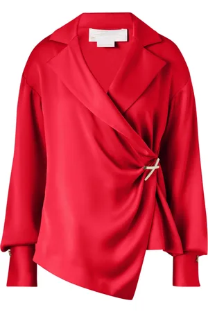 GENNY Blusa con solapa de muesca