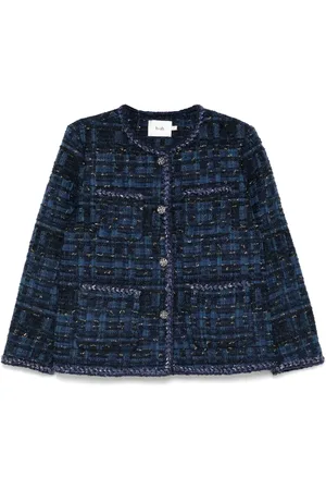 B+AB Chamarra con cuello redondo