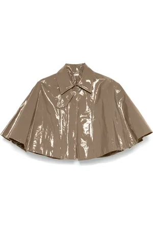 Chloé Capa corta con efecto lacado
