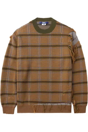 JUNYA WATANABE Sudadera con detalles rasgados