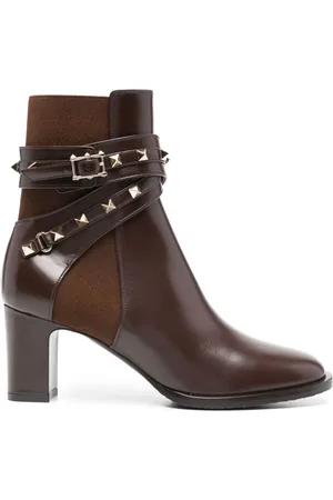 VALENTINO GARAVANI Botines con detalles Rockstud y tacón de 70mm