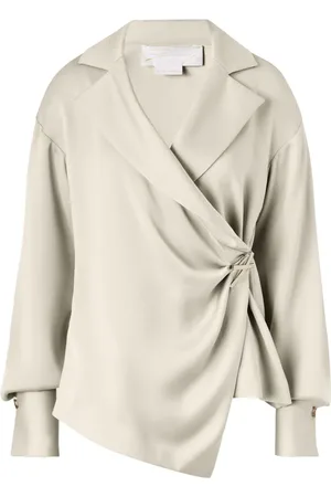 GENNY Blusa con solapa de muesca
