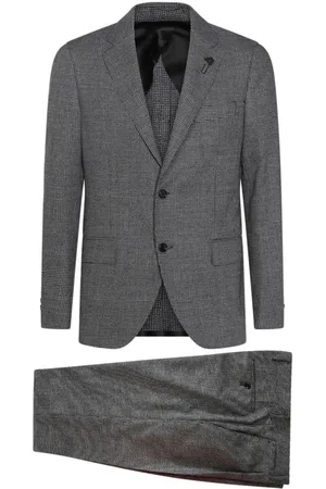 LARDINI Blazer con motivo pied de poule
