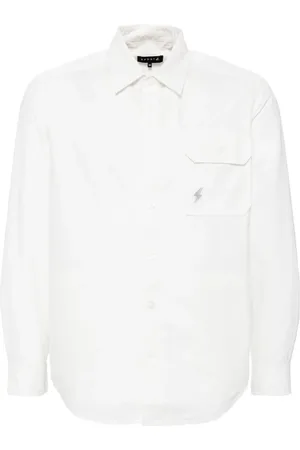 AGNÈS B. Camisa con logo bordado
