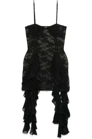 Oseree Vestido corto Volante