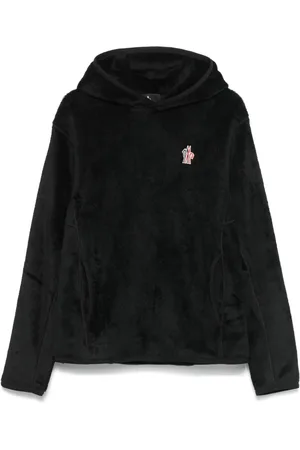 Moncler Hoodie con textura afelpada