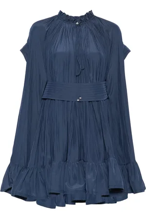 Lanvin Vestido corto con cinturón