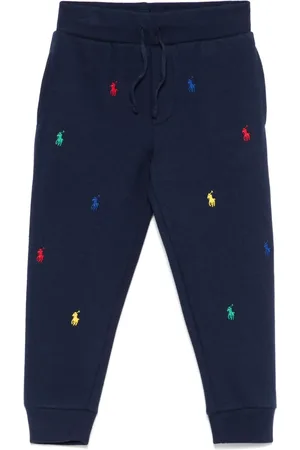 Ralph Lauren Pants con logo bordado