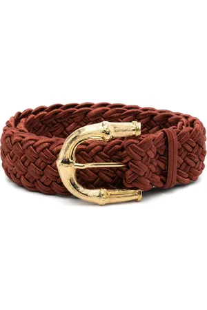Saint Laurent Cinturón trenzado 1970