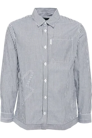 AGNÈS B. Camisa con rayas estampadas