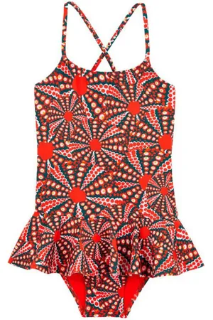 Vilebrequin Traje de baño con estampado gráfico