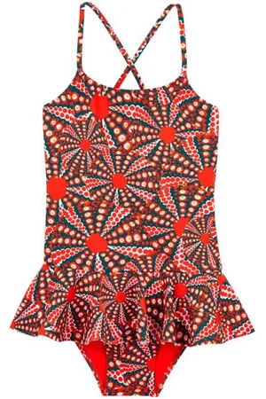 Vilebrequin Traje de baño con estampado gráfico