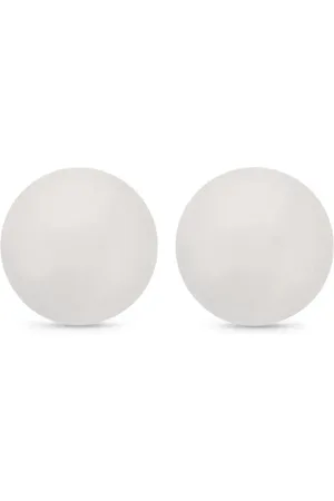 Kenneth Jay Lane Aretes con perla artificial