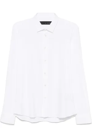 RRD Camisa oxford con cuello abierto