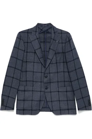 TAGLIATORE Blazer con motivo de cuadros