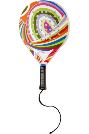 Puccini Raqueta con estampado Iride