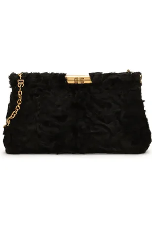 Dolce & Gabbana Bolsa de mano con efecto cepillado