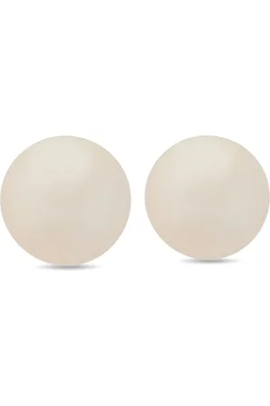 Kenneth Jay Lane Aretes con perla artificial