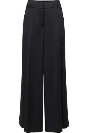 PESERICO SIGN Pantalones palazzo con efecto satinado