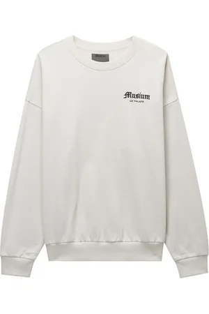 Musium Div. Sudadera con logo estampado
