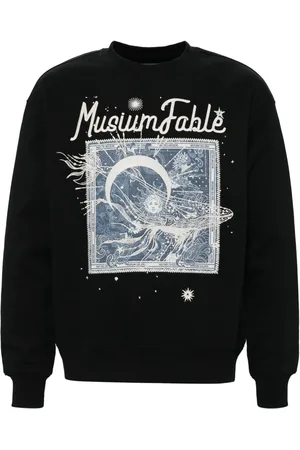 Musium Div. Sudadera con logo estampado