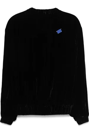 Ader Error Sudadera de terciopelo