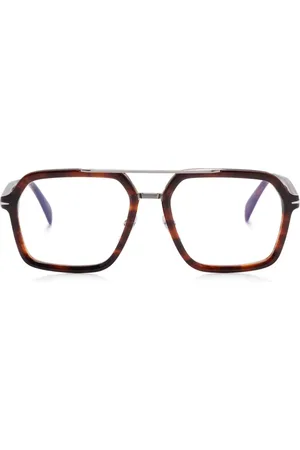DB EYEWEAR BY DAVID BECKHAM Lentes con armazón estilo piloto