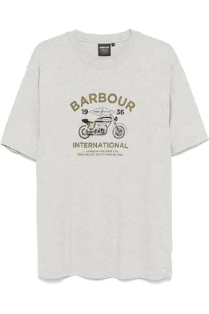 Barbour Playera Cafe Graphic