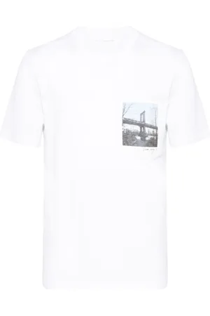 Helmut Lang Playera con estampado gráfico