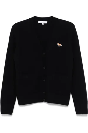 Maison Kitsuné Cárdigan con parche Baby Fox