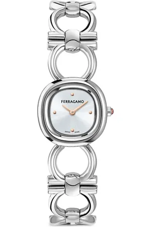 Salvatore Ferragamo Reloj Double Gancini Jewel de 25mm