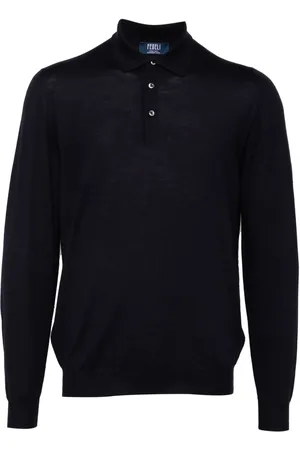 FEDELI Playera tipo polo con botones