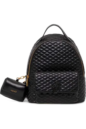 Liu Jo Mochila capitonada con acabado brillante